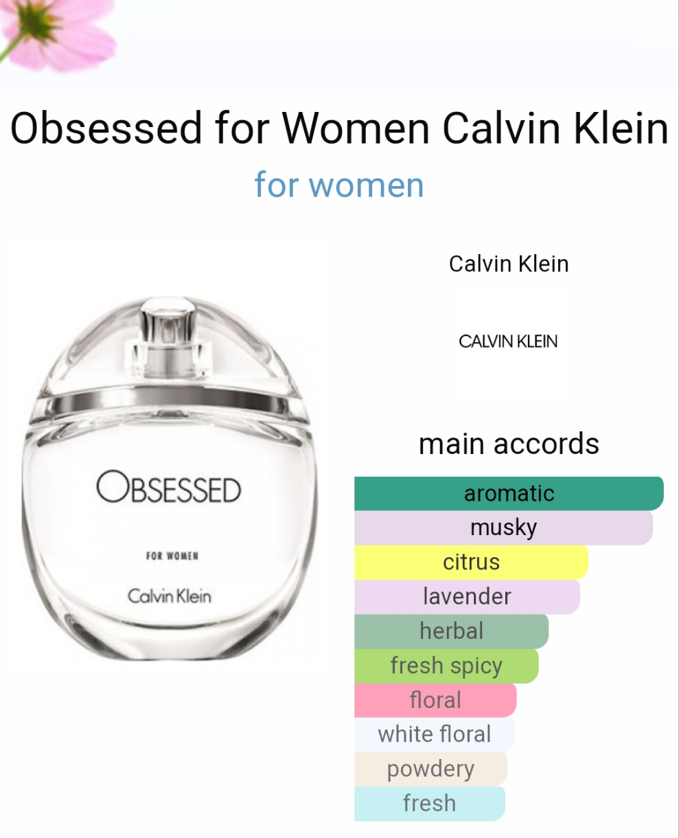 Obsessed for Women by Calvin Klein 100ml