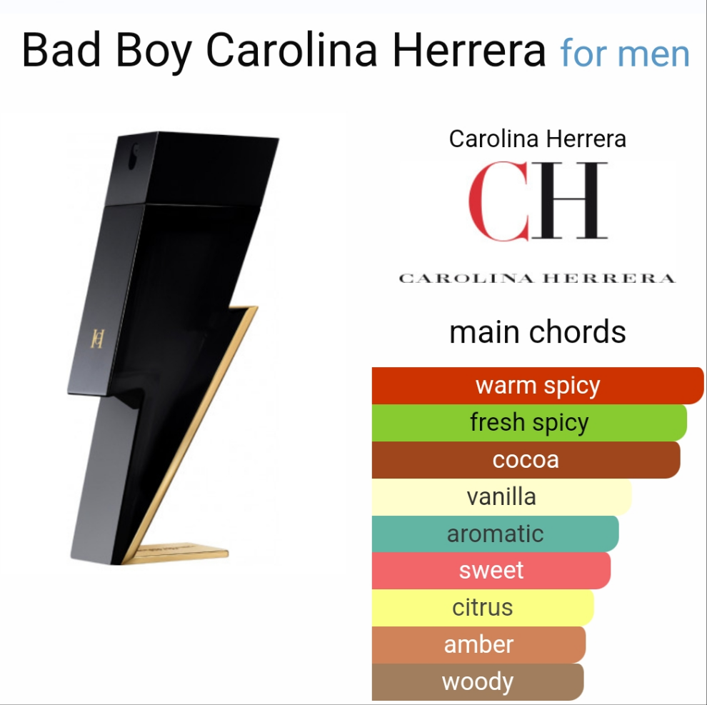 Bad Boy by Carolina Herrera edt 100ml