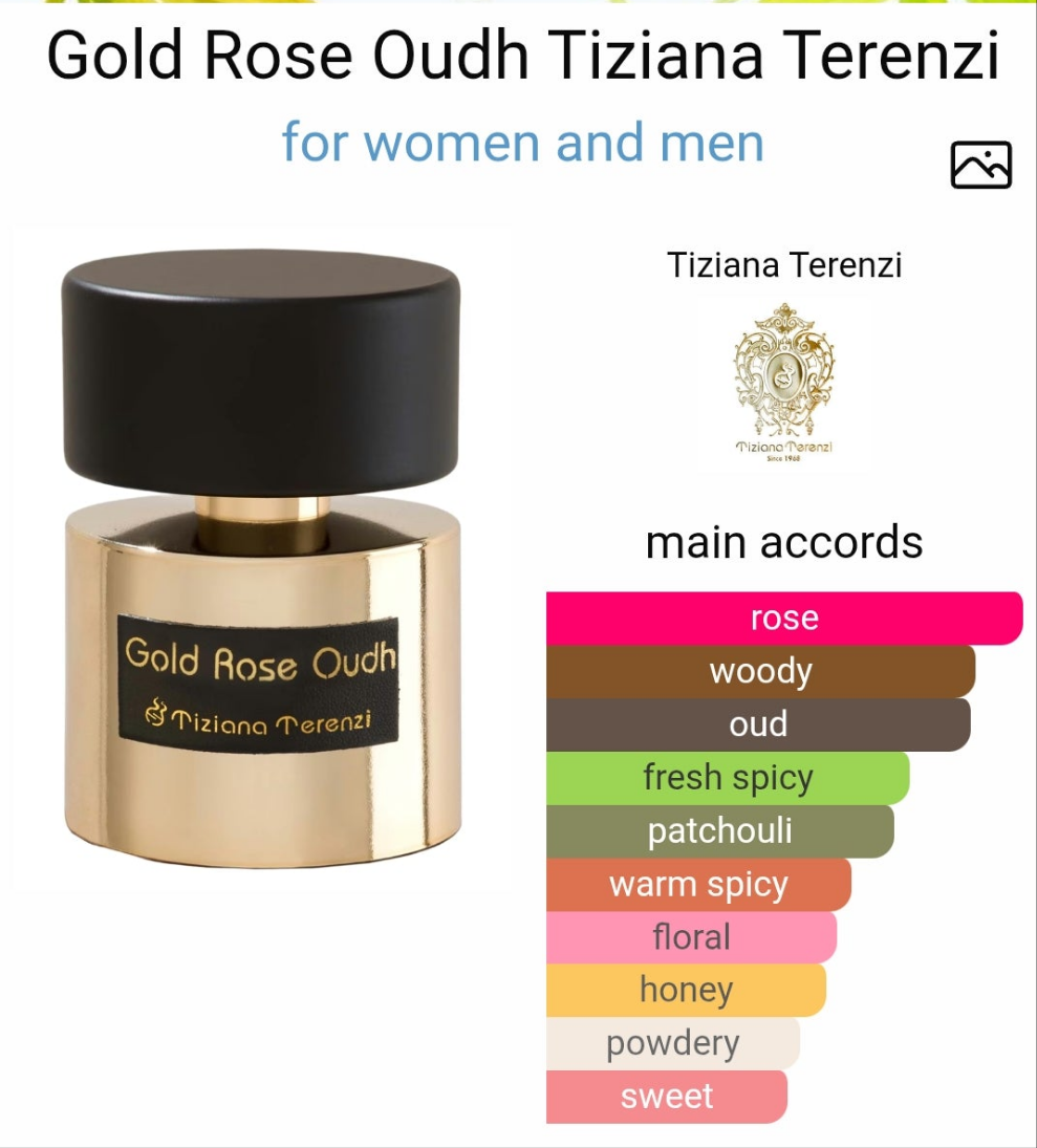 Gold Rose Oudh by Tiziana Terenzi 100ml
