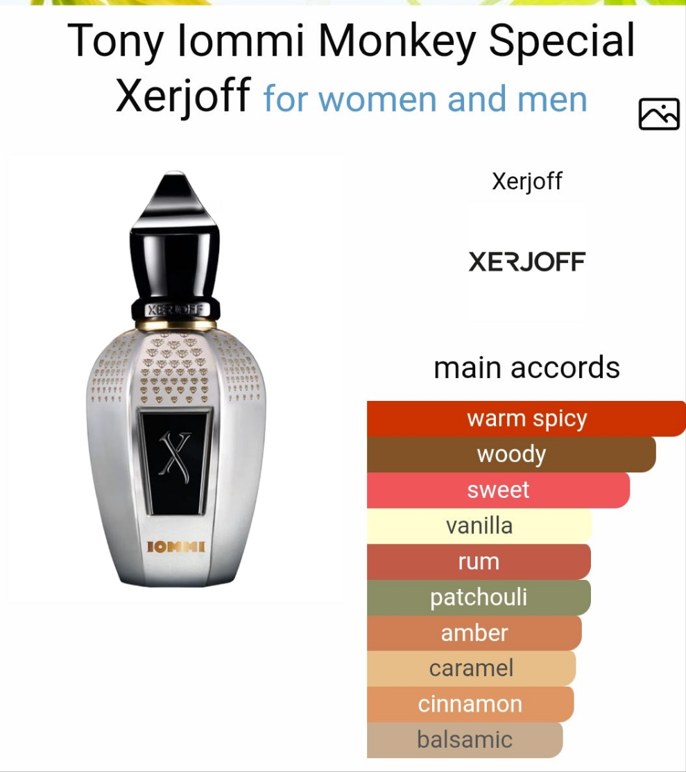 Tony Iommi Monkey Special by Xerjoff 100ml