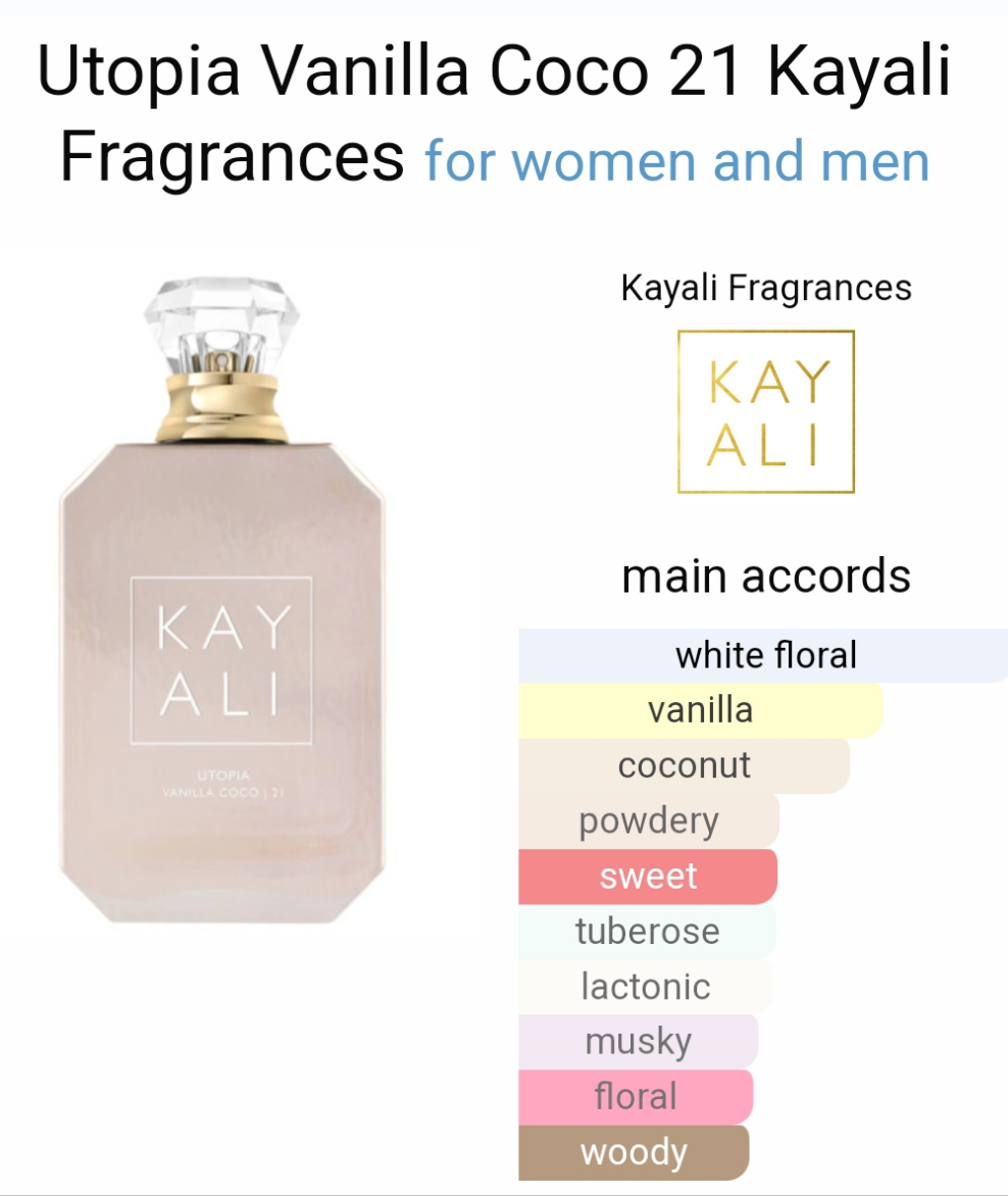 Utopia Vanilla Coco 21 by Kayali Fragrances 100ml