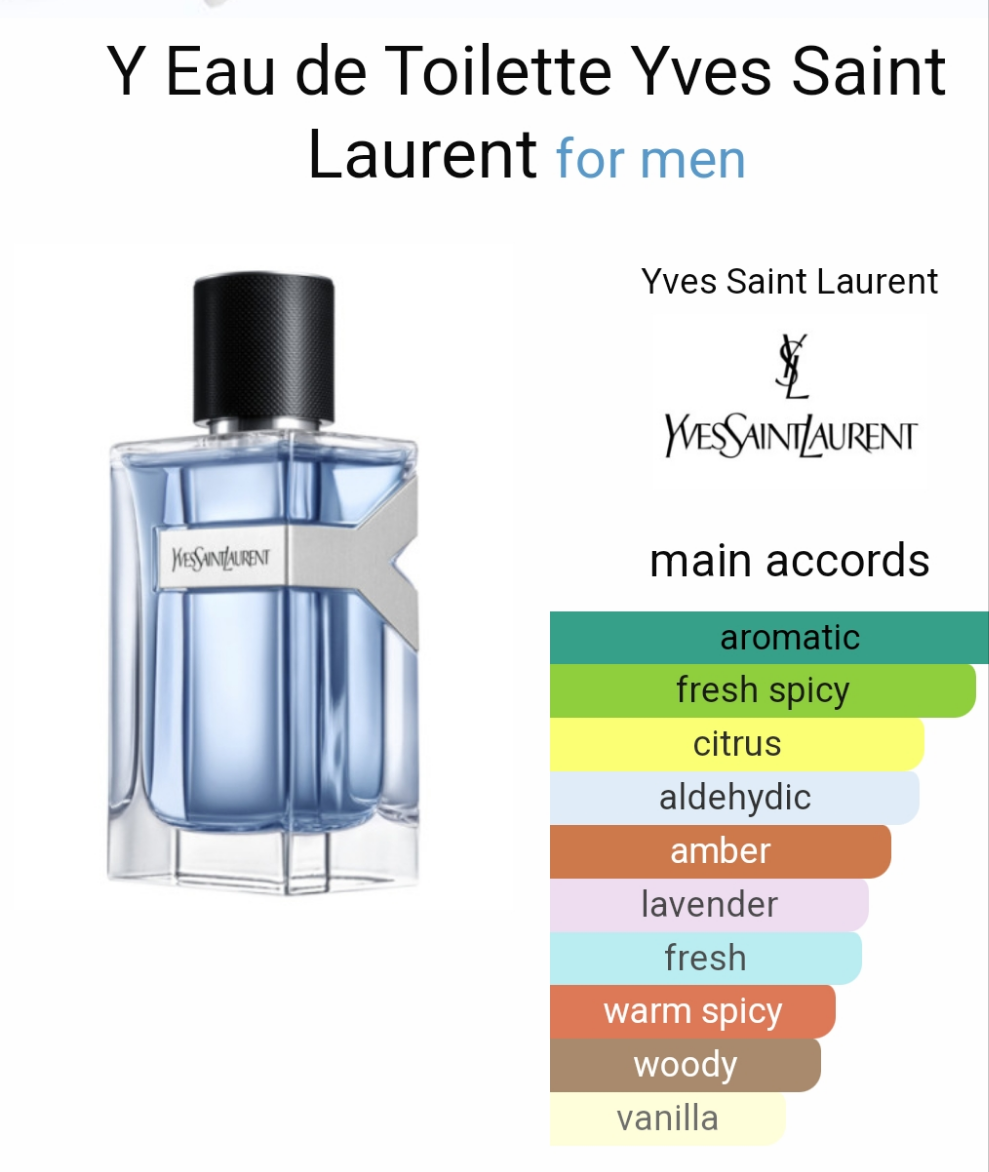 Y Eau de Toilette by Yves Saint Laurent 100ml
