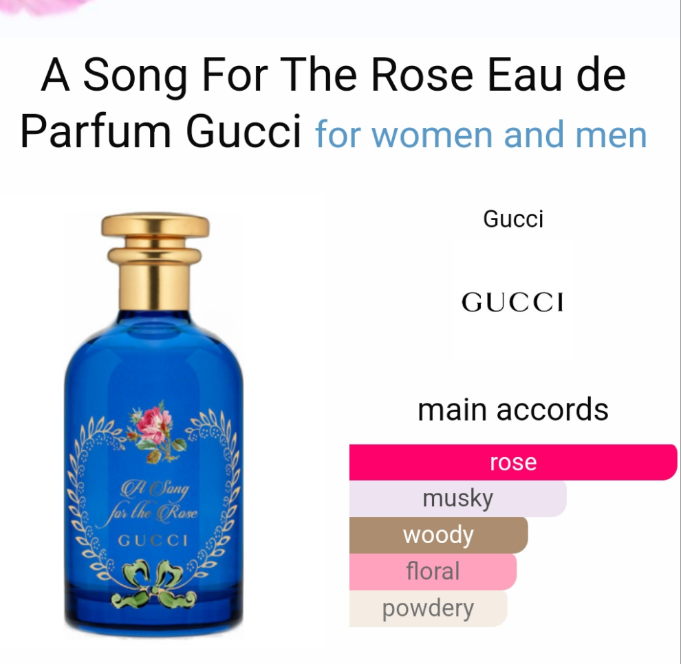 A Song For The Rose Eau de Parfum by Gucci 100ml