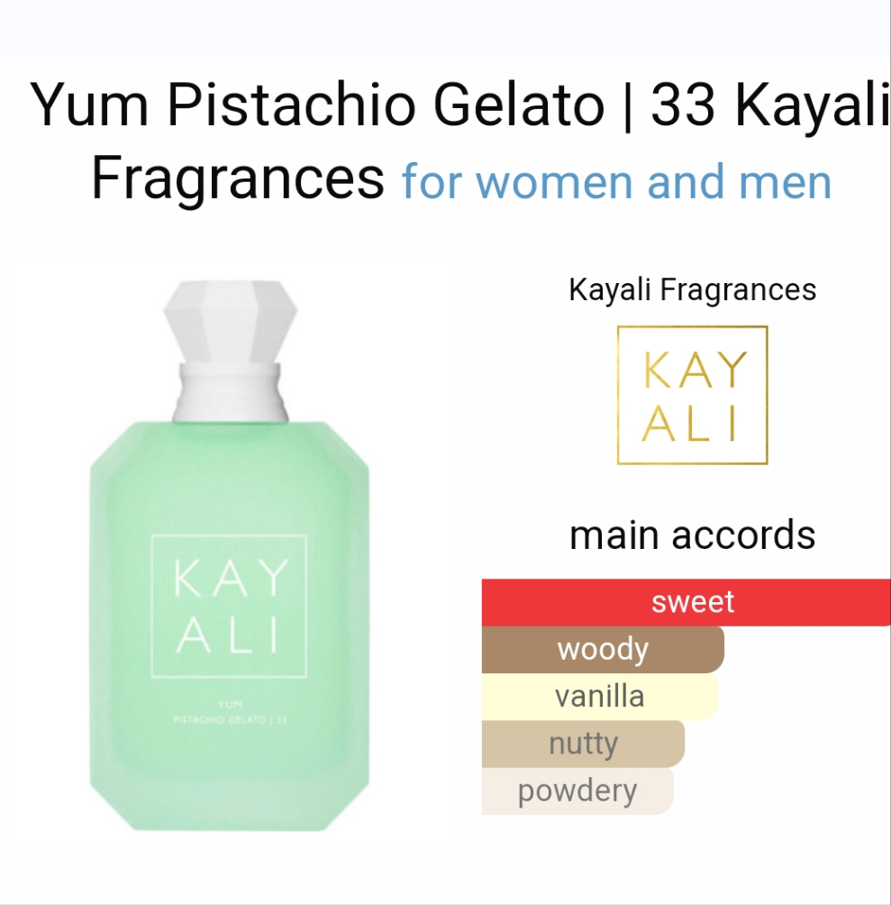 Yum Pistachio Gelato | 33 by Kayali Fragrances 100ml