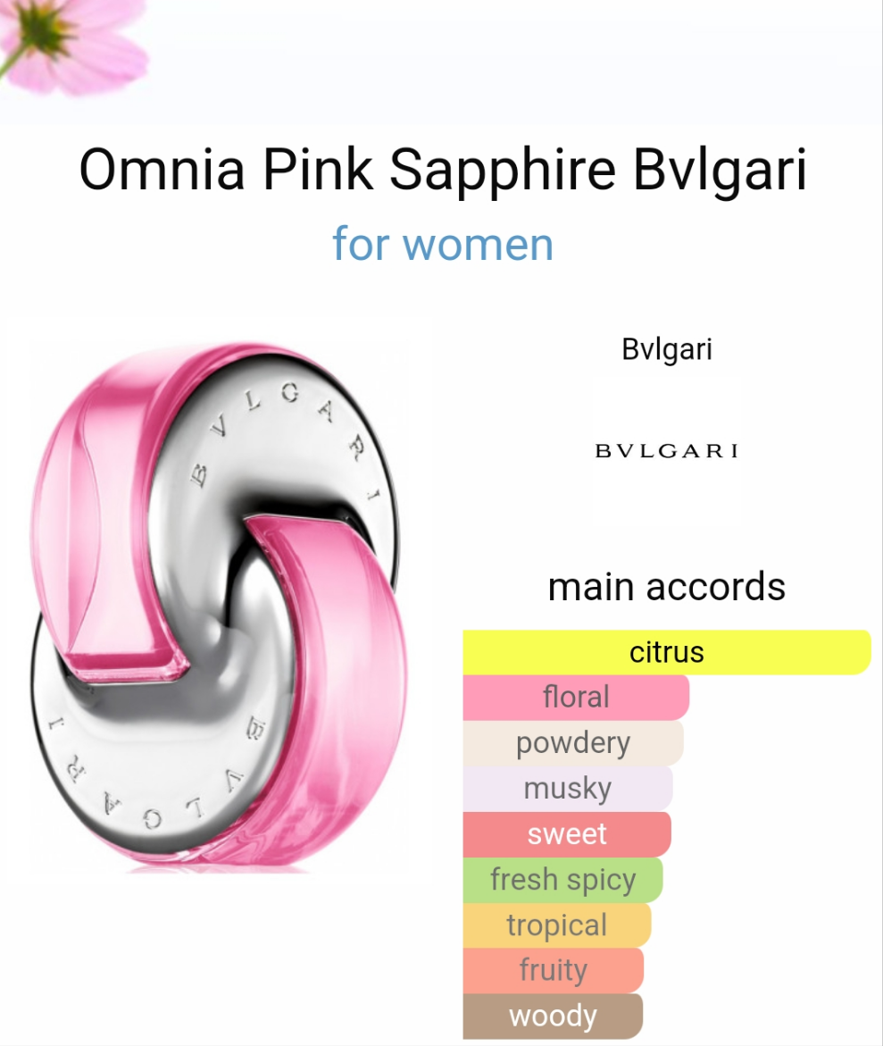 Omnia Pink Sapphire by Bvlgari 65ml