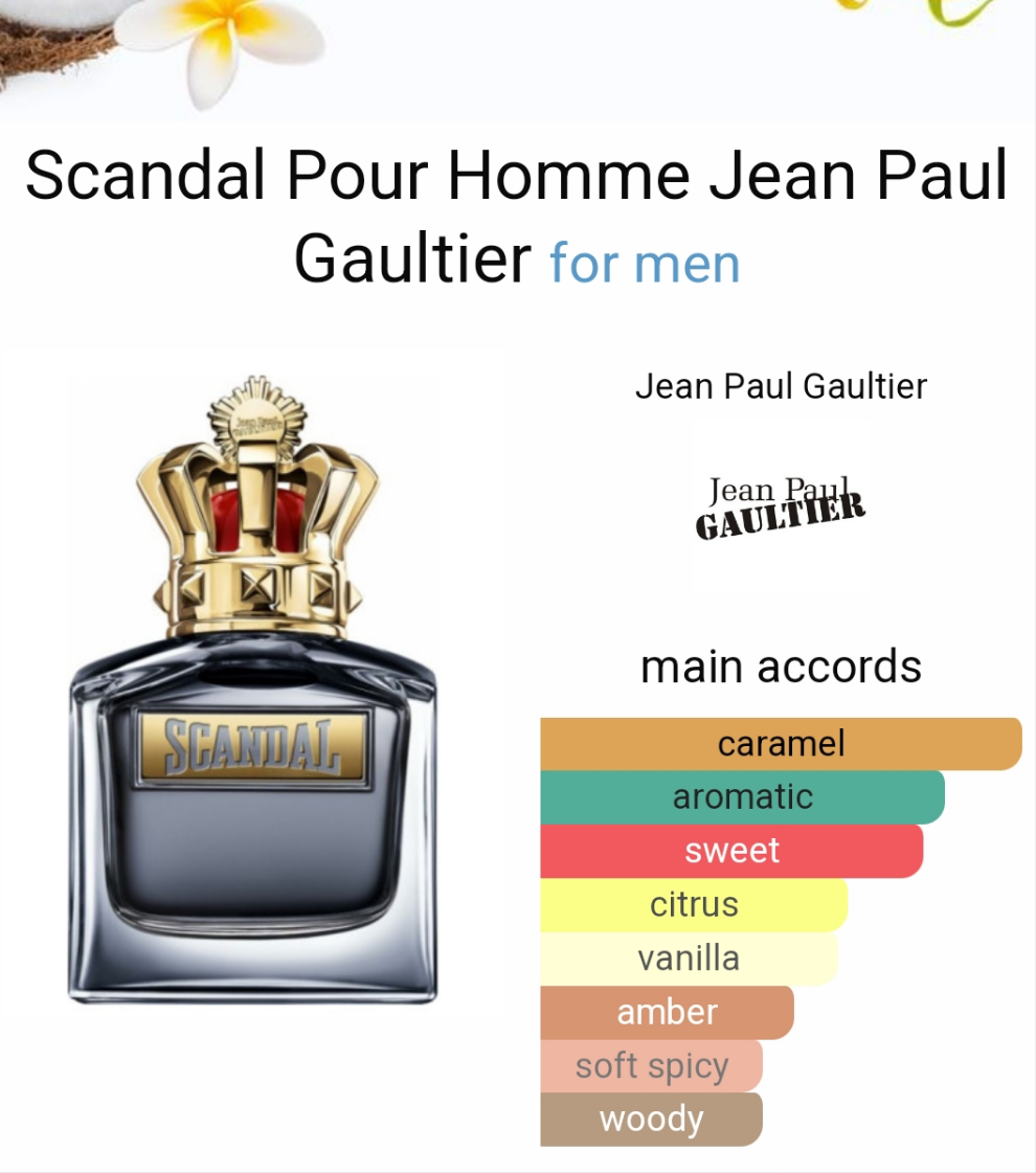 Scandal Pour Homme by Jean Paul Gaultier 100ml