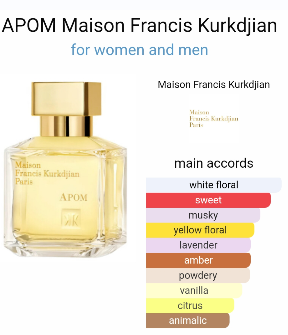 APOM by Maison Francis Kurkdjian 70ml