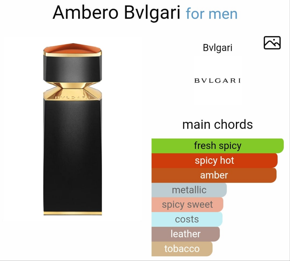 Ambero by Bvlgari 100ml