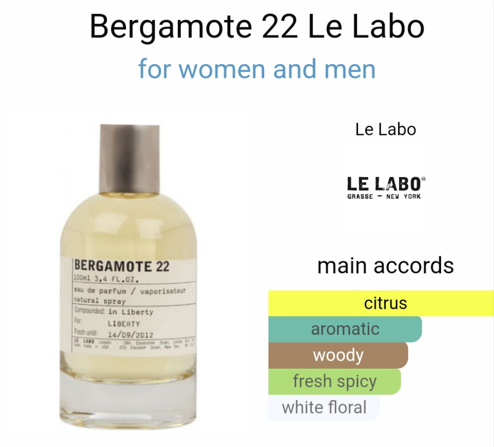 Bergamote 22 by Le Labo 100ml