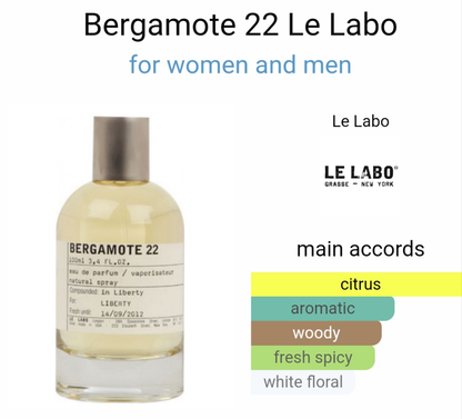 Bergamote 22 by Le Labo 100ml