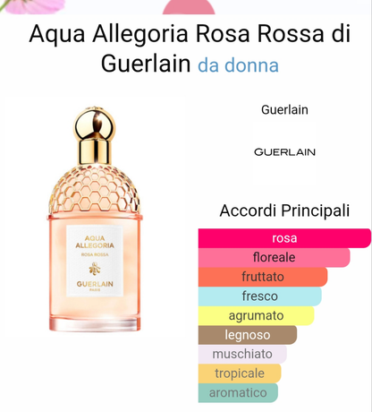 Aqua Allegoria Rosa Rossa di Guerlain 100ml
