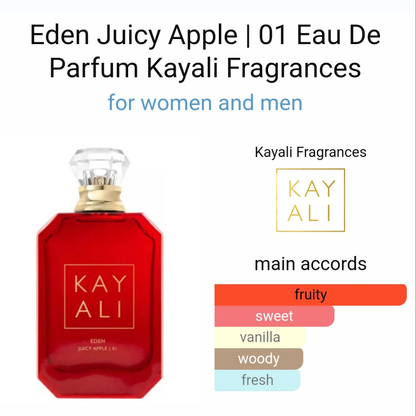 Eden Juicy Apple | 01 Eau De Parfum by Kayali Fragrances