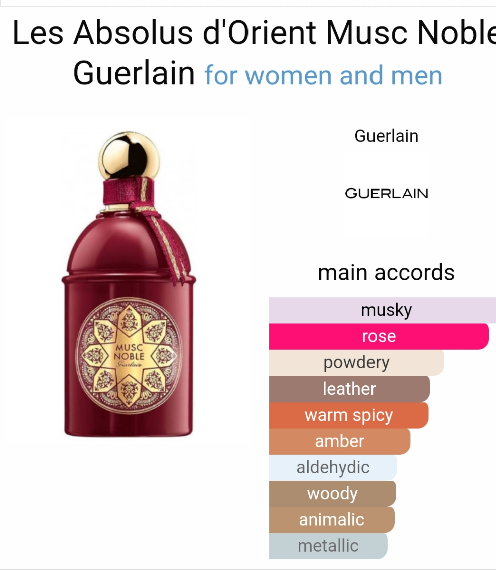 Les Absolus d'Orient Musc Noble by Guerlain