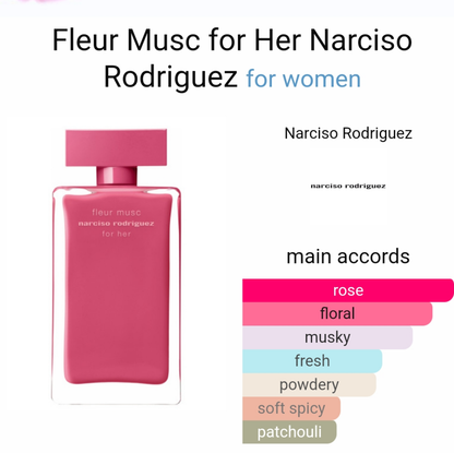 Narciso fleur musc 100ml