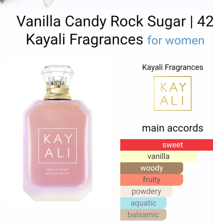 Vanilla Candy Rock Sugar | 42 by Kayali Fragrances 100ml