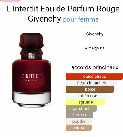 L'Interdit Eau de Parfum Rouge by Givenchy
