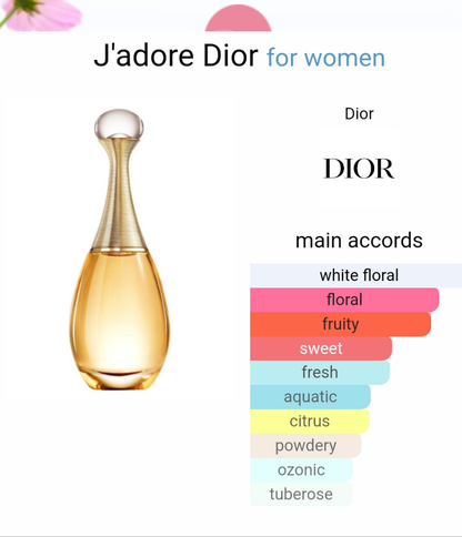 J'ADORE eau de parfum 100ML