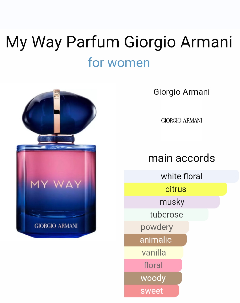 My Way Parfum 90ml
