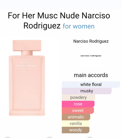For Her Musc Nude by Narciso Rodriguez 100ml