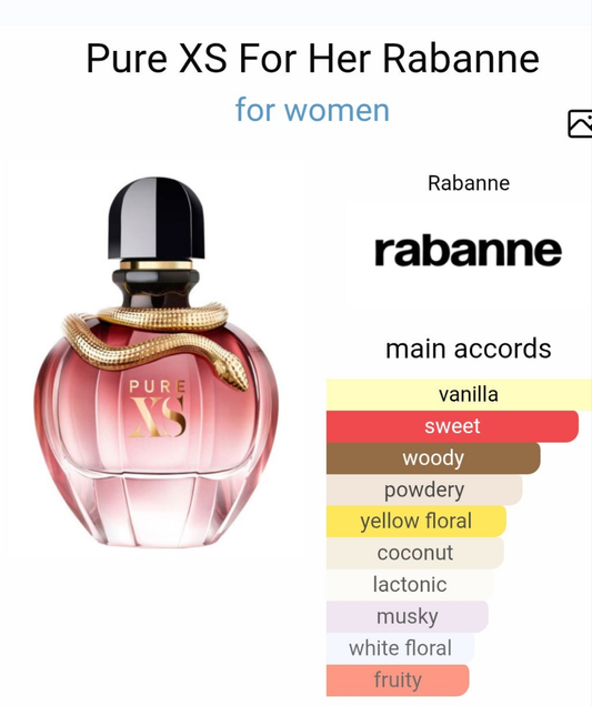Pure XS For Her by Rabanne 100ml