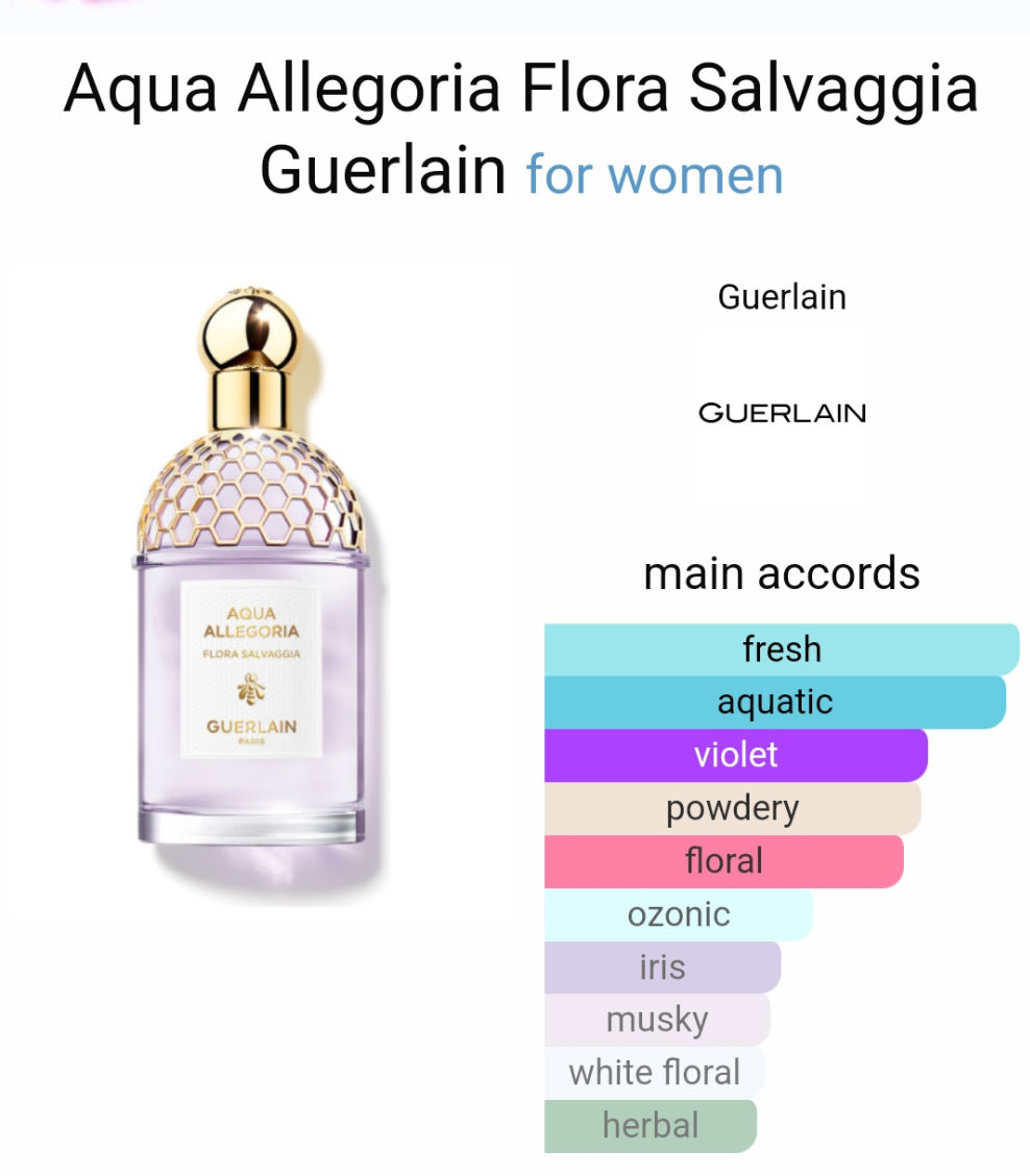 Aqua Allegoria Flora Salvaggia by Guerlain 100ml