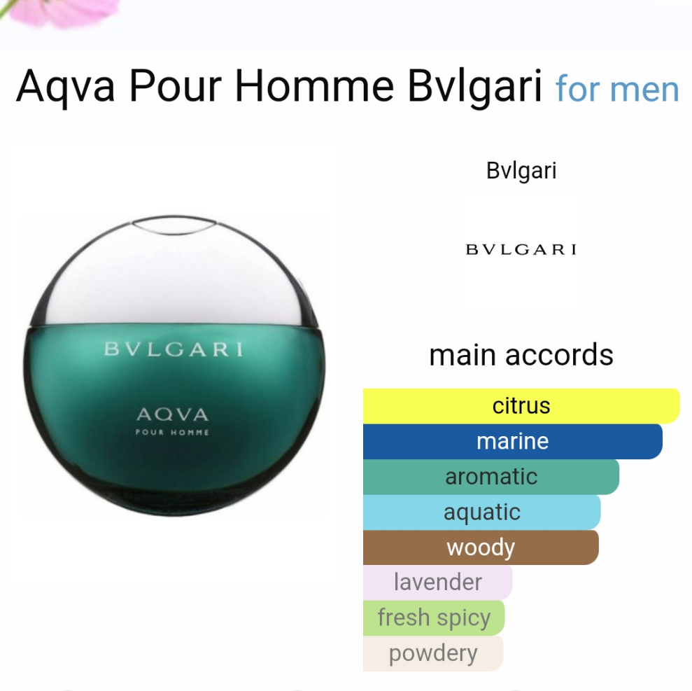 Aqva Pour Homme by Bvlgari 100ml