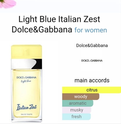 Light Blue Italian Zest by Dolce&Gabbana 100ml