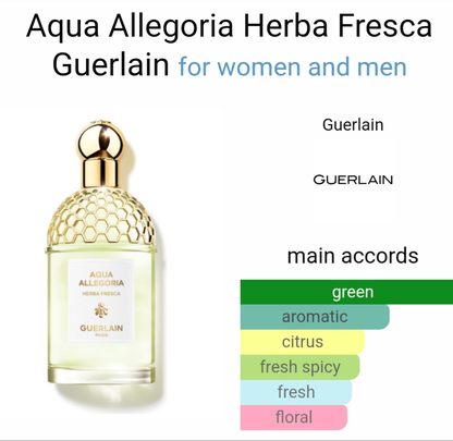 Aqua Allegoria Herba Fresca by Guerlain 100ml