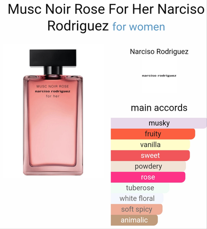 Narciso musc noir rose 100ml